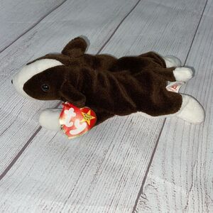 TY beanie baby retired Bruno 1997 collectible